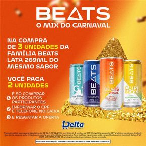 Catálogo Delta Supermercados | Beats o mix do carnaval | 23/02/2024 - 29/02/2024