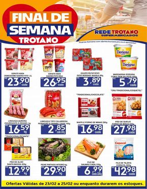 Catálogo Rede Troyano de Supermercados | Final De Semana Rede Troyano de Supermercados | 23/02/2024 - 25/02/2024