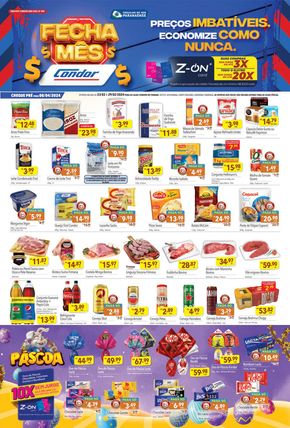Catálogo Supermercados Condor em Londrina | Fecha Mês | 26/02/2024 - 29/02/2024