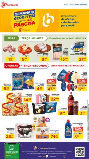 Catálogo Super Bompreço em Juazeiro | Semana da economia, Especial de páscoa | 27/02/2024 - 04/03/2024