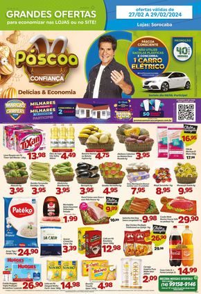 Catálogo Confiança Supermercados em Sorocaba | Grandes Ofertas Confiança Supermercados | 27/02/2024 - 29/02/2024