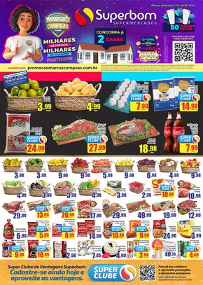 Catálogo Superbom Supermercados | Superbom Supermercados Oferta da semana | 27/02/2024 - 28/02/2024