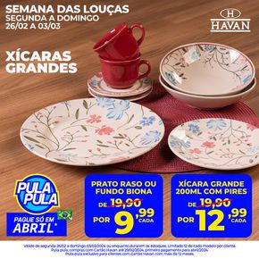 Catálogo Lojas Havan em Linhares | Semana Das Louças | 27/02/2024 - 03/03/2024