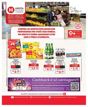 Catálogo Hirota Food Supermercado | Ofertas Hirota Food Supermercado | 28/02/2024 - 11/03/2024