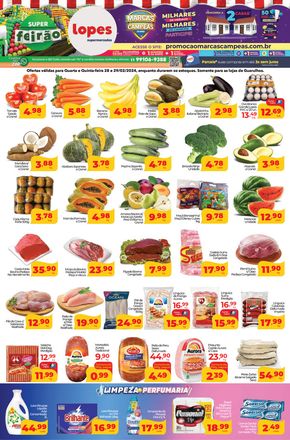 Catálogo Lopes Supermercados em Santo André | Super Feirão Lopes Guarulhos | 28/02/2024 - 29/02/2024