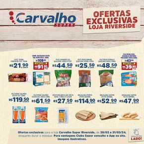 Catálogo Carvalho Supermercado em Teresina | Ofertas Exclusivas Carvalho Supermercado | 28/02/2024 - 31/03/2024