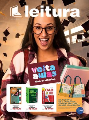 Promoções de Livraria, Papelaria e Material Escolar em Sumaré | Ofertas Livraria Leitura de Livraria Leitura | 29/02/2024 - 10/04/2024