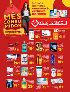 Promoções de Farmácias e Drogarias em Santana de Parnaíba | Encarte Drogaria Total de Drogaria Total | 05/03/2024 - 31/03/2024