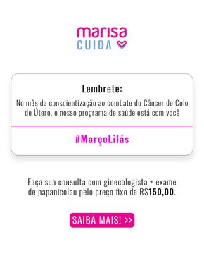 Promoções de Moda em Rio Verde | Marisa Cuida  de Marisa | 06/03/2024 - 31/03/2024