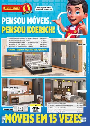 Promoções de Decorar e Construir em São José | Ofertas Do Março Koerich de Lojas Koerich | 06/03/2024 - 31/03/2024