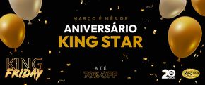 Promoções de Decorar e Construir em Embu das Artes | Aniversário King Star de King Star | 06/03/2024 - 31/03/2024