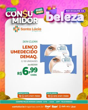 Promoções de Farmácias e Drogarias em Serra | Necessaire Da Beleza  de Farmácia Santa Lúcia | 07/03/2024 - 31/03/2024
