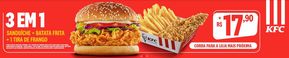 Promoções de Fast Food em Itapecerica da Serra | 3 EM 1 de KFC | 07/03/2024 - 31/03/2024