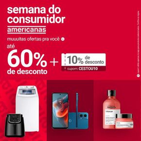 Catálogo Lojas Americanas em Goiânia | Semana Do Consumidor Americans | 12/03/2024 - 19/03/2024