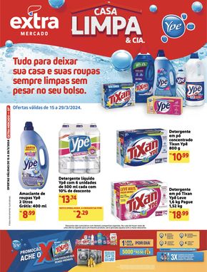 Promoções de Supermercados em Campo Limpo Paulista | Casa limpa & CIA. de Extra | 15/03/2024 - 29/03/2024
