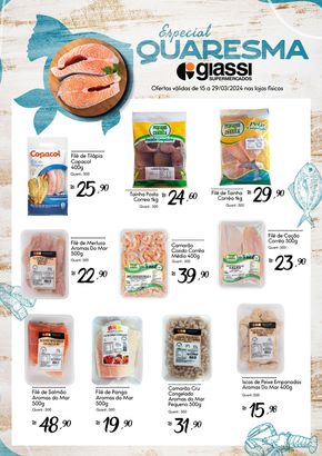 Catálogo Giassi Supermercados em Criciúma | Especial Quaresma Giassi  | 18/03/2024 - 29/03/2024