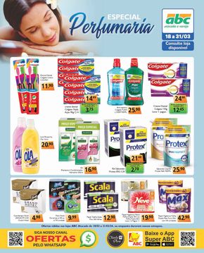 Catálogo Supermercados ABC em Contagem | Oferta Especial Perfumaria Supermercados ABC  | 18/03/2024 - 31/03/2024