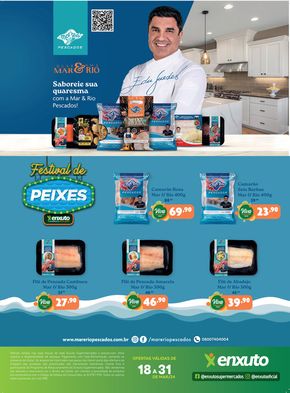 Promoções de Supermercados em Campos do Jordão | Festival De Peixes Enxuto  de Enxuto | 19/03/2024 - 31/03/2024