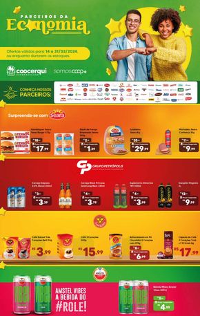 Promoções de Supermercados em Capivari | Parceiros da Economia  de Coocerqui | 19/03/2024 - 31/03/2024