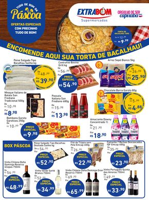 Catálogo Extrabom Supermercados em Serra | Tudo De Bom Da Páscoa Extrabom Supermercados | 19/03/2024 - 01/04/2024