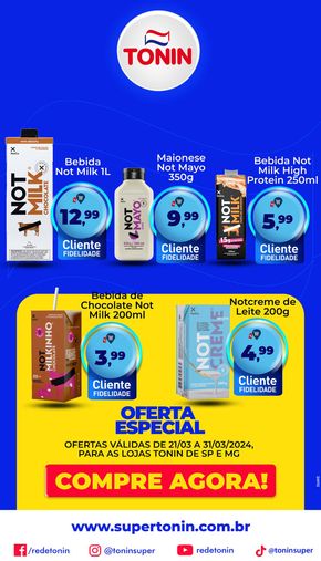 Promoções de Supermercados em Guará | Ofertas Especial de Tonin Superatacado | 21/03/2024 - 31/03/2024