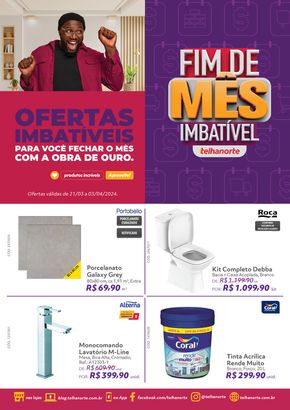 Catálogo Telhanorte em Campinas | Fim De Mês | 21/03/2024 - 03/04/2024