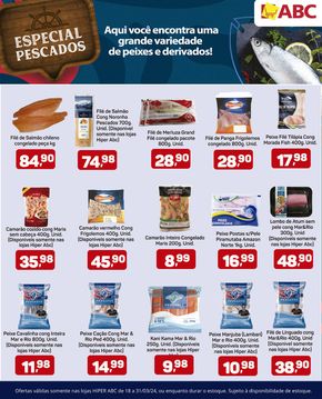 Catálogo Supermercados ABC em Cambuí | Especial Pescados | 21/03/2024 - 31/03/2024