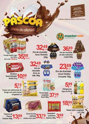 Catálogo Mastervale Supermercados em Pomerode | Páscoa  | 21/03/2024 - 31/03/2024