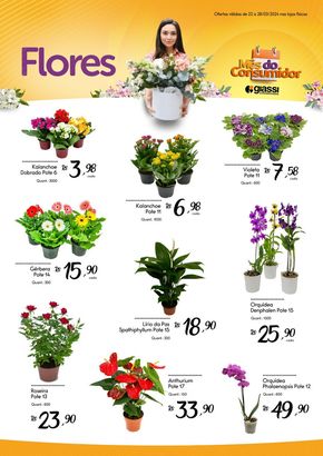 Catálogo Giassi Supermercados em Criciúma | Flores Giassi  | 25/03/2024 - 28/03/2024