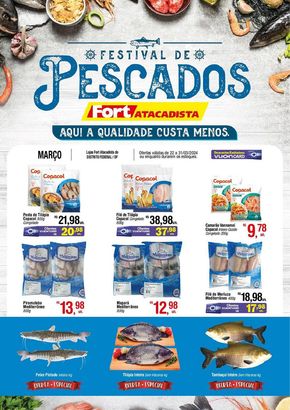 Catálogo Fort Atacadista em Campo Grande | Festival Do Pescado Fort Atacadista | 25/03/2024 - 31/03/2024