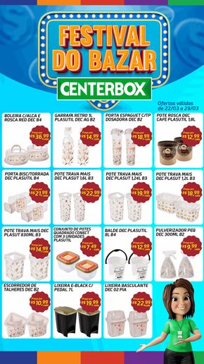Catálogo CenterBox | Festival Do Bazar CenterBox  | 25/03/2024 - 29/03/2024