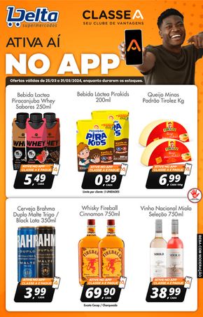 Catálogo Delta Supermercados | Ativa Aí No App Delta Supermercados | 25/03/2024 - 31/03/2024
