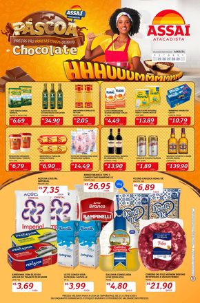 Promoções de Supermercados em Imperatriz | Páscoa de Assaí Atacadista | 25/03/2024 - 29/03/2024