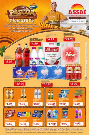 Promoções de Supermercados em Campo Grande | Páscoa de Assaí Atacadista | 25/03/2024 - 29/03/2024