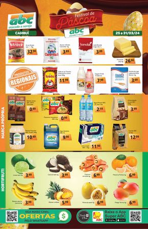 Catálogo Supermercados ABC em Cambuí | Supermercados ABC Oferta Semanal Atacado - Cambuí | 25/03/2024 - 31/03/2024