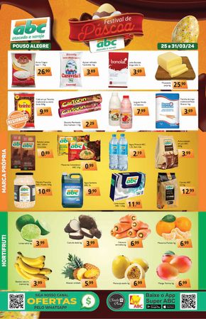 Catálogo Supermercados ABC | Supermercados ABC Oferta Semanal Atacado - Pouso Alegre | 25/03/2024 - 31/03/2024