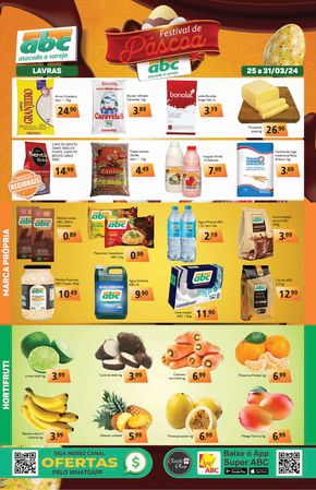 Catálogo Supermercados ABC | Supermercados ABC Oferta Semanal Atacado - Lavras | 25/03/2024 - 31/03/2024