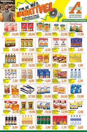 Promoções de Supermercados em Santa Luzia | Atacadão - Super Fim de Mês de Atacadão | 25/03/2024 - 31/03/2024