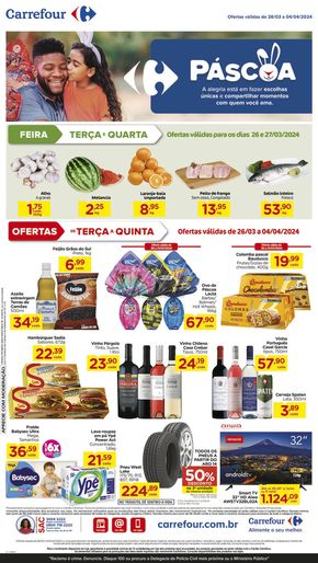 Promoções de Supermercados em Florianópolis | PÁSCOA de Carrefour | 26/03/2024 - 04/04/2024