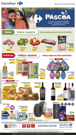Catálogo Carrefour em Goiânia | PÁSCOA | 26/03/2024 - 04/04/2024