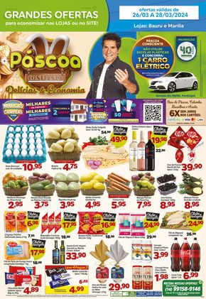 Catálogo Confiança Supermercados em Bauru | Grandes Ofertas Confiança Supermercados | 26/03/2024 - 28/03/2024