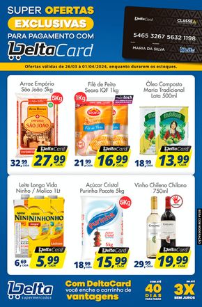 Catálogo Delta Supermercados em Piracicaba | Super Ofertas Delta Supermercados | 26/03/2024 - 01/04/2024