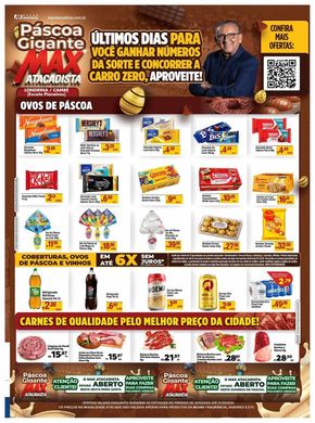 Catálogo Max Atacadista em Cambé | Páscoa Gigante Max Atacadista | 26/03/2024 - 31/03/2024