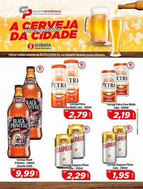 Catálogo Shibata Supermercados em Caçapava | A Cerveja Da Cidade Shibata Supermercados | 26/03/2024 - 31/03/2024