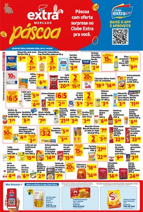 Promoções de Supermercados em Atibaia | Páscoa Extra de Extra | 26/03/2024 - 01/04/2024