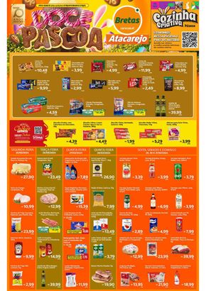 Catálogo Supermercado Bretas em Sete Lagoas | Páscoa Bretas Supermercados | 26/03/2024 - 31/03/2024