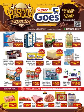 Catálogo Supermercados Goes em Curitiba | Páscoa especial | 26/03/2024 - 30/03/2024