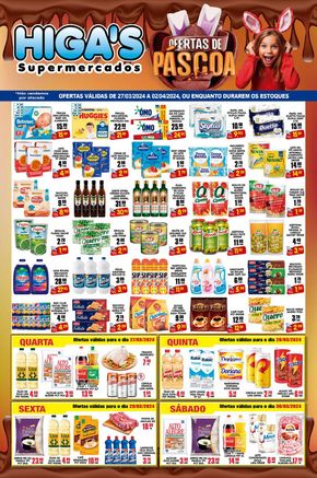 Catálogo Supermercado Higas em Itaquaquecetuba | Ofertas De Páscoa | 27/03/2024 - 02/04/2024