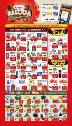 Catálogo Semar Supermercado em Lorena | Páscoa Semar Supermercado | 26/03/2024 - 01/04/2024