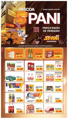 Promoções de Supermercados em Bragança Paulista | Páscoa Spani Atacadista de Spani Atacadista | 26/03/2024 - 02/04/2024